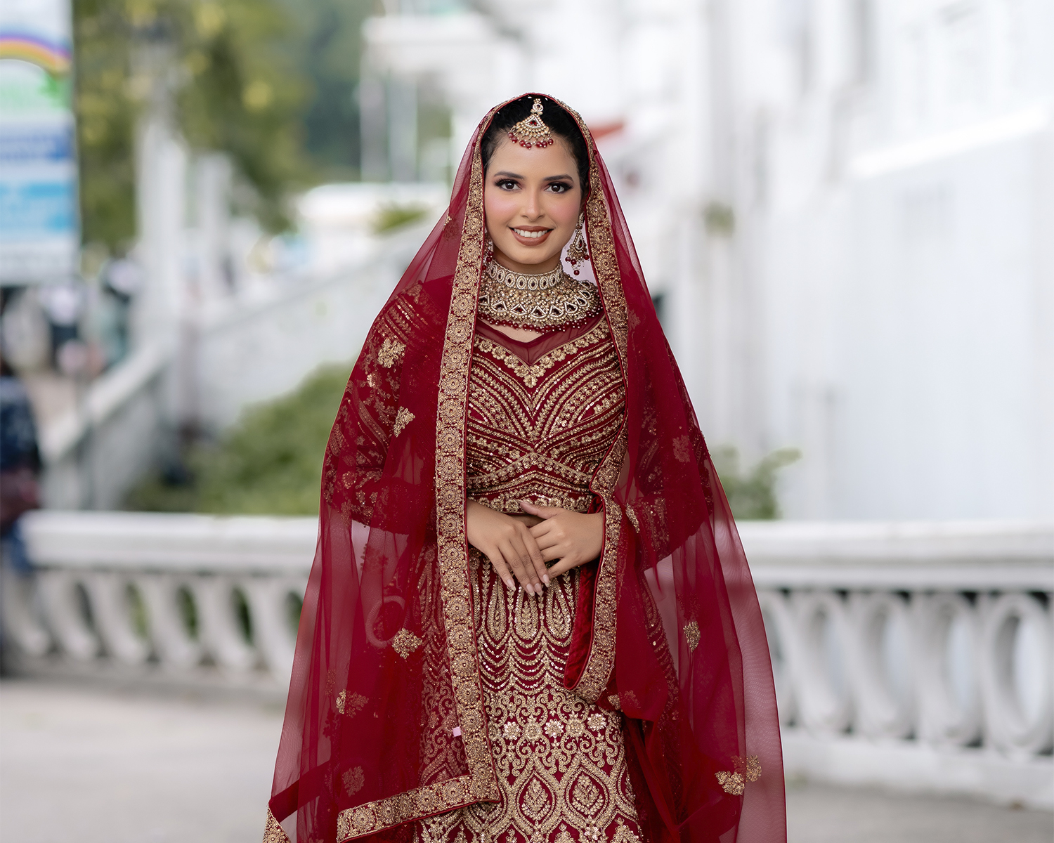 Bridal portrait