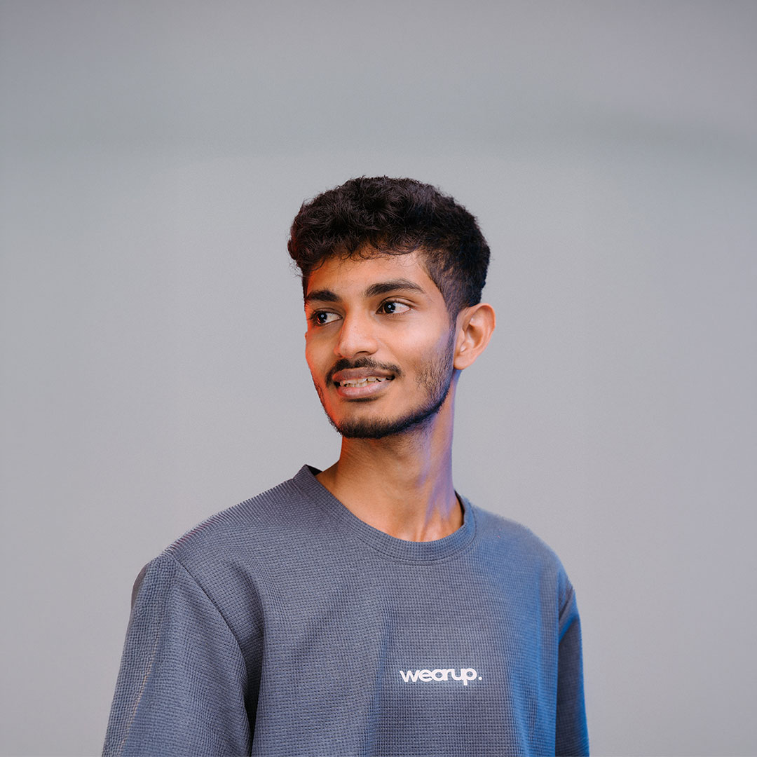 Chaniru Jayawardhana behind the camera