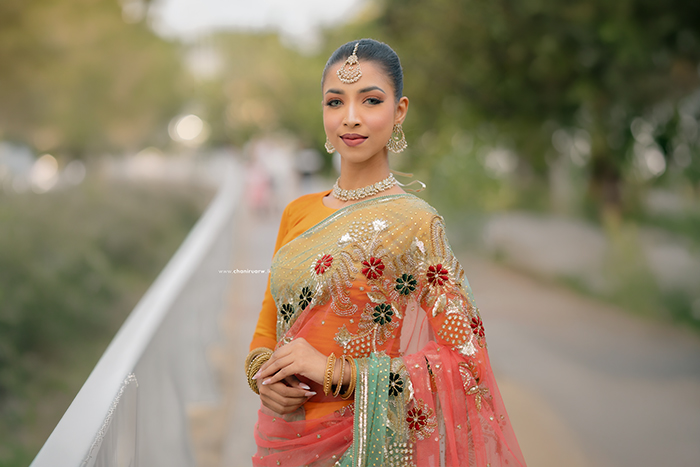 Bridal portrait